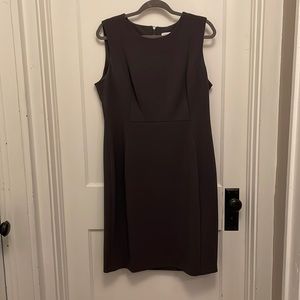 Calvin Klein princess cut dress in grey.